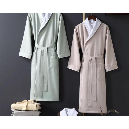 স্কিন ফ্রেন্ডলি হুয়াডা ডাবল-লেয়ার বাথরোব