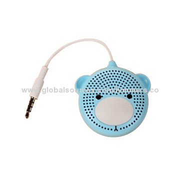 Cute colorful good-quality customized promotional mobile phone speaker