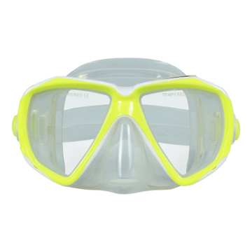 Precio de fábrica Lente de vidrio templado de vidrio Silicona Falda de natación Snorkel de buceo