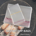 High Quality OPP Bags with Custom Hot Stamped Labels