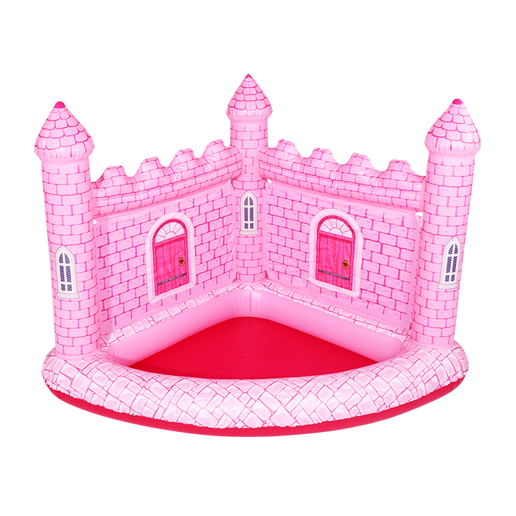 Inflatable princess castle kiddie pool inflatable pool