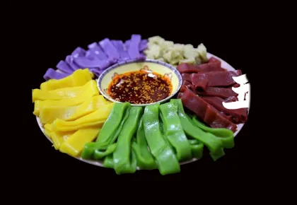 Liangpi Noodle Making Machine - Chinese Cold Noodle Cutting Equipment