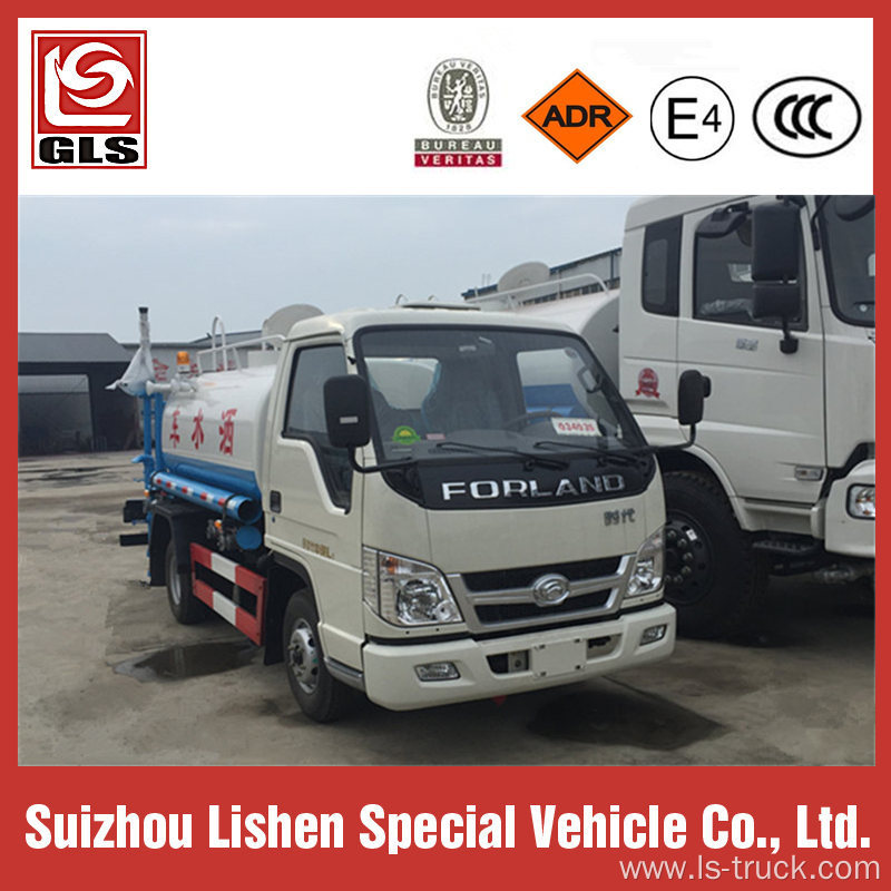 4000L Forland Water Sprinkler Truck