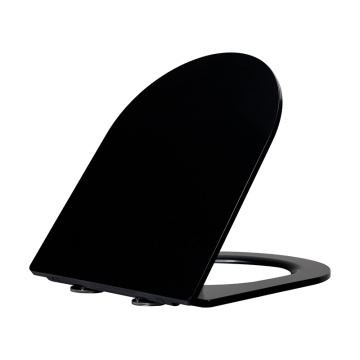 Duroplast Toilet Seat U-Shape Toilet Seat Black