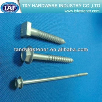 Square Head Wood Screw Class 8.8/Class 10.9 Zinc Coating