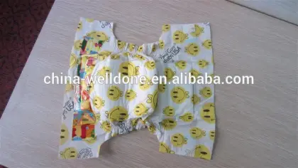High absorbent bonny baby diaper with ISO certificate