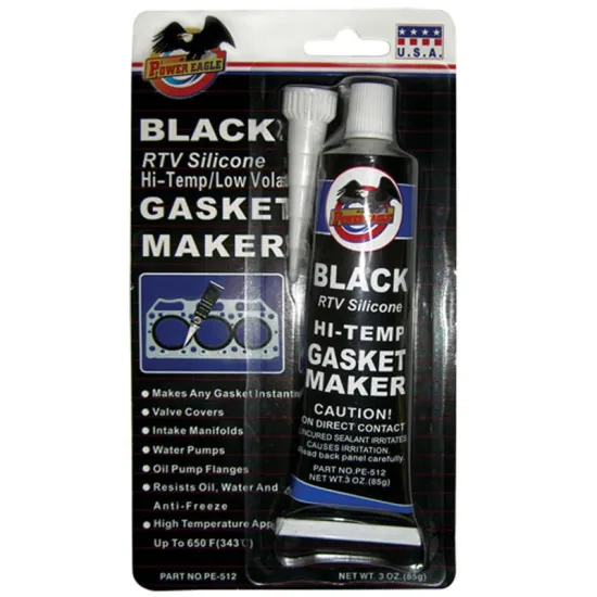 Black RTV Silicone Gasket Maker 85g