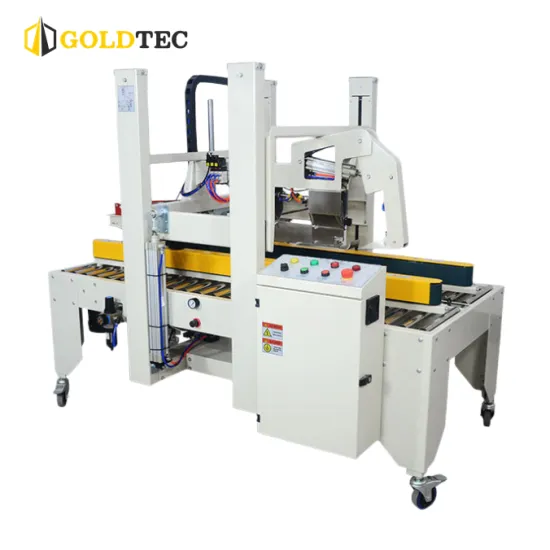 Automatic Box Flap Folding and Sealing Carton Sealer