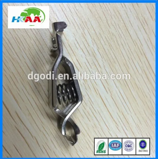 Custom stainless steel Iron Alligator Clips, safety electrical alligator clip,crocodile clip