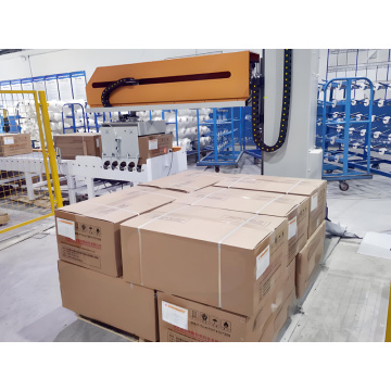 מכונת משטחים אוטומטית למארזים