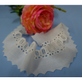 off White Cotton Stretch Fabric Lace Trims