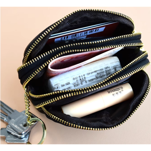 Coin Wallet Multifunctional Coin Wallet With Zipper Manufactory