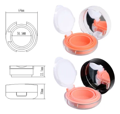 powder jar,liquid eyeline pen,compacts(eye shadow box,air blusher box,lipstick/mascara tube,highlight pen,brushes