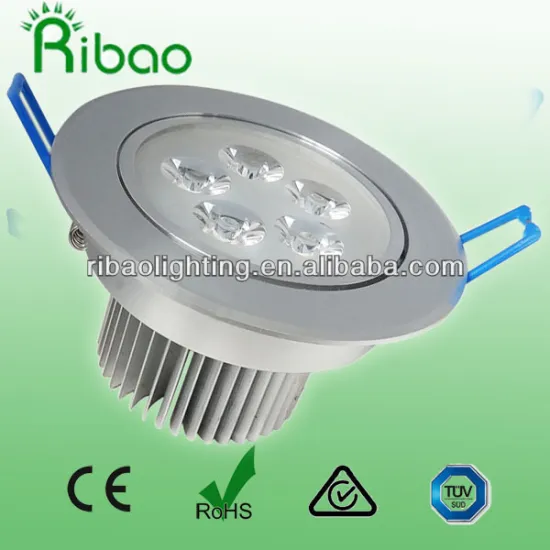 Surface mounted Dimmable fan color changing 5W led indoor ceiling lamp lighting