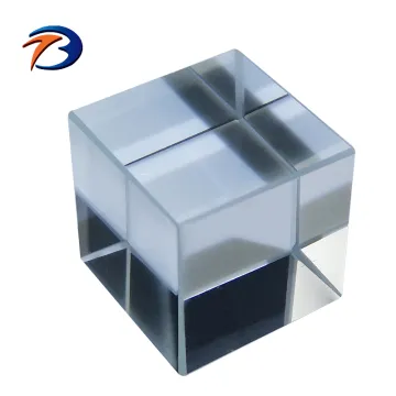 Fused Silica Beam Splitter Cube for Laser Optical UV Glass Prism 30mm