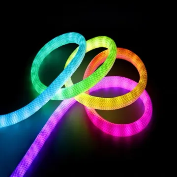 RGB 360 Degree Round Reticulate Chasing Color Neon LED Strip