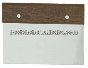 stainless steel Dough scrapers with wooden handle