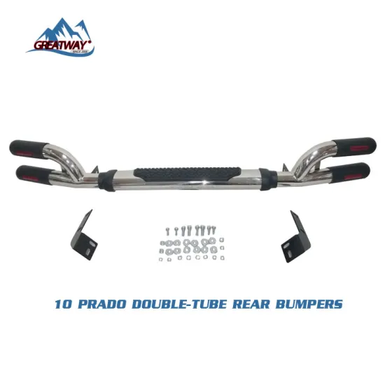 Stainless Steel Rear Bumper Skid Bars for Toyota Hilux, Vigo, Revo, Fj Cruiser, Fortuner, Ford Ranger, F150, Mitsubishi L200, Dmax