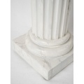 Classic Greek Marble Pedestal Column for Home Decor