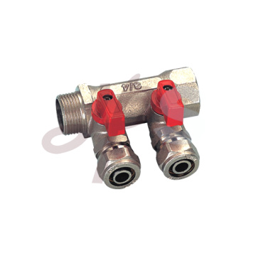 2-10 Outlets Brass Manifold