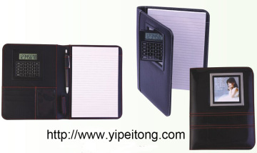 Notebook calculator With photo frame