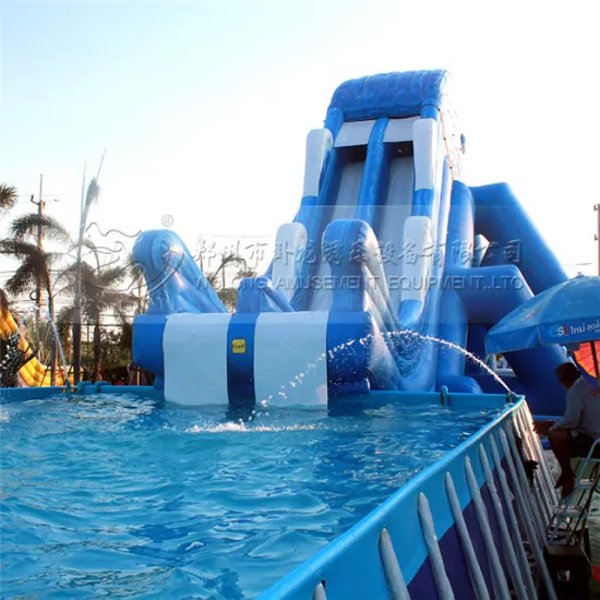 best sale in summer holiday inflatable water slide for commercial
