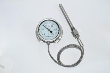 Pressure Type Thermometer with Electrical Contact