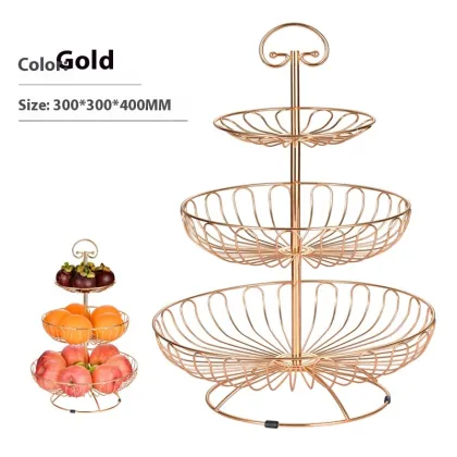Modern Extra Large Three-Layer Fruit Plate