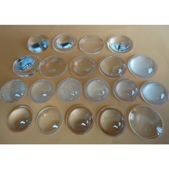 7.6MM to 72.5MM Flat Convex PMMA Glass PC Lens for LED Lighting