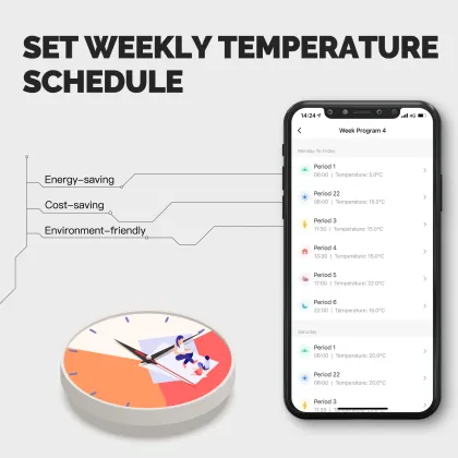 WiFi Smart Home Heating Knob Thermostat
