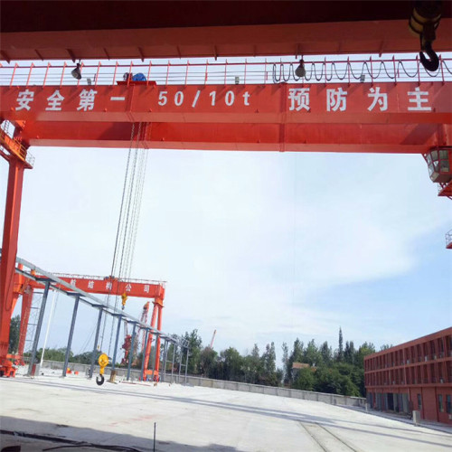 32 tons two hooks gantry crane