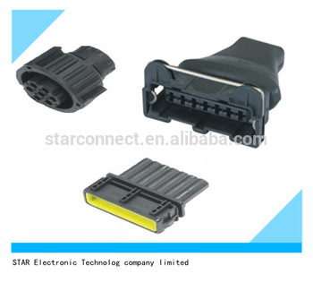 China factory Auto male female 7 pin connector