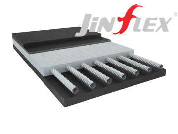 Zaozhuang Jinfu Factory-Wire Cord Conveyor Belt Production-Support Customization