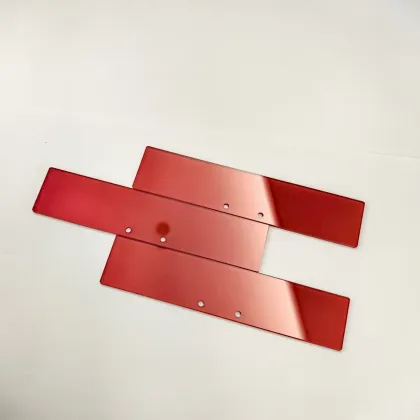 2mm Thickness Optical Hoya R-62 HB610 red glass