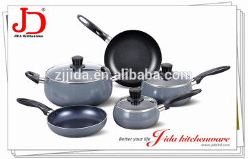 Belly shaped Cookware with non-stick coating