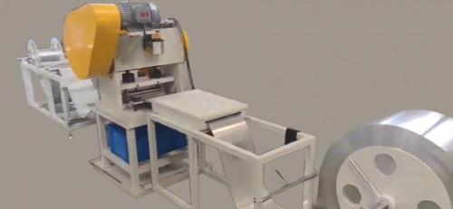 Máquina de perfuração automática de folha de alumínio
