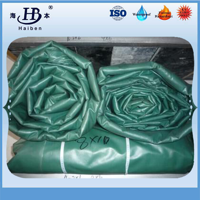 Durable pvc waterproof high tensile flexible duct tarpaulin