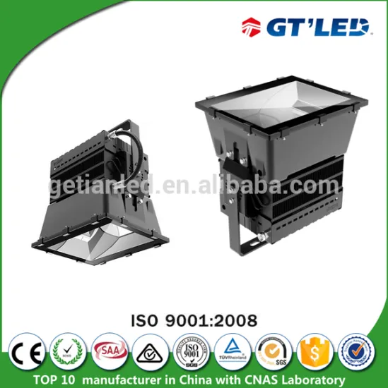 High power area lighting 1000W led flood light waterproof 5 years warranty IP65 rated floodlight fixture