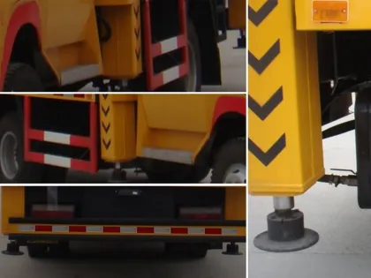 Dongfeng jlg aerial articulating boom lift 4x4 truck