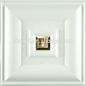 SUOYA 1057 China Building Supply 3D Soft PU Leather Wall Decorative Leather Wall Panels