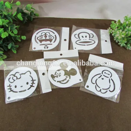 Heart Style Fancy Garland Cake Spray Mold / Coffee Tiramisu Spray Mold,Cake Stencils