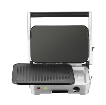 Indoor Electric Multi-Function Grill with Detachable Nonstick Plates: Versatile Flat Plate and Grilling Surface for Enhanced Cooking Experience