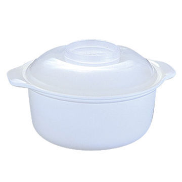 Plastic microwave cooker made of food grade material, good for rice cook in micro-oven