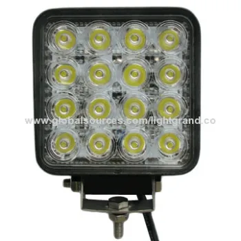 48W Auto Off-road Bulbs, Epistar LED, CE/UL Certified, for Off-road Car/SUV/Jeep/Tractor/Truck