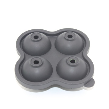 Eco-Friendly Handmade 4-Grid Food Grade Silicone Cake Mold for Ice Cream and Cakes