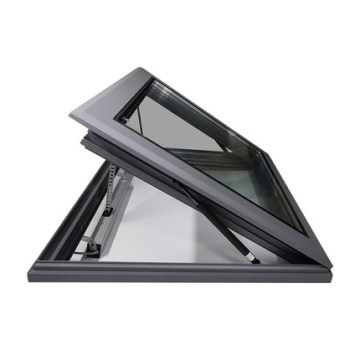 Ikealuminum 2023 Electric Roof Balcony Window Aluminium Glass Skylight