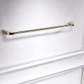 Brushed Chrome Copper Wall Hanging Towel Holder Rack