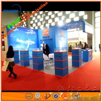 modern wooden exhibition booth leasing for trade show stand in Shanghai,china