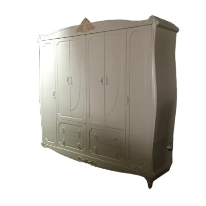 Antique Luxury Solid Wood Wardrobe for Home