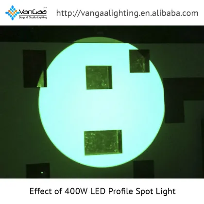 High Efficiency 18PB Fixed Lens ETC Optical Lenses: 400W LED Source for Low Noise Four Ellipsoidal Spotlight